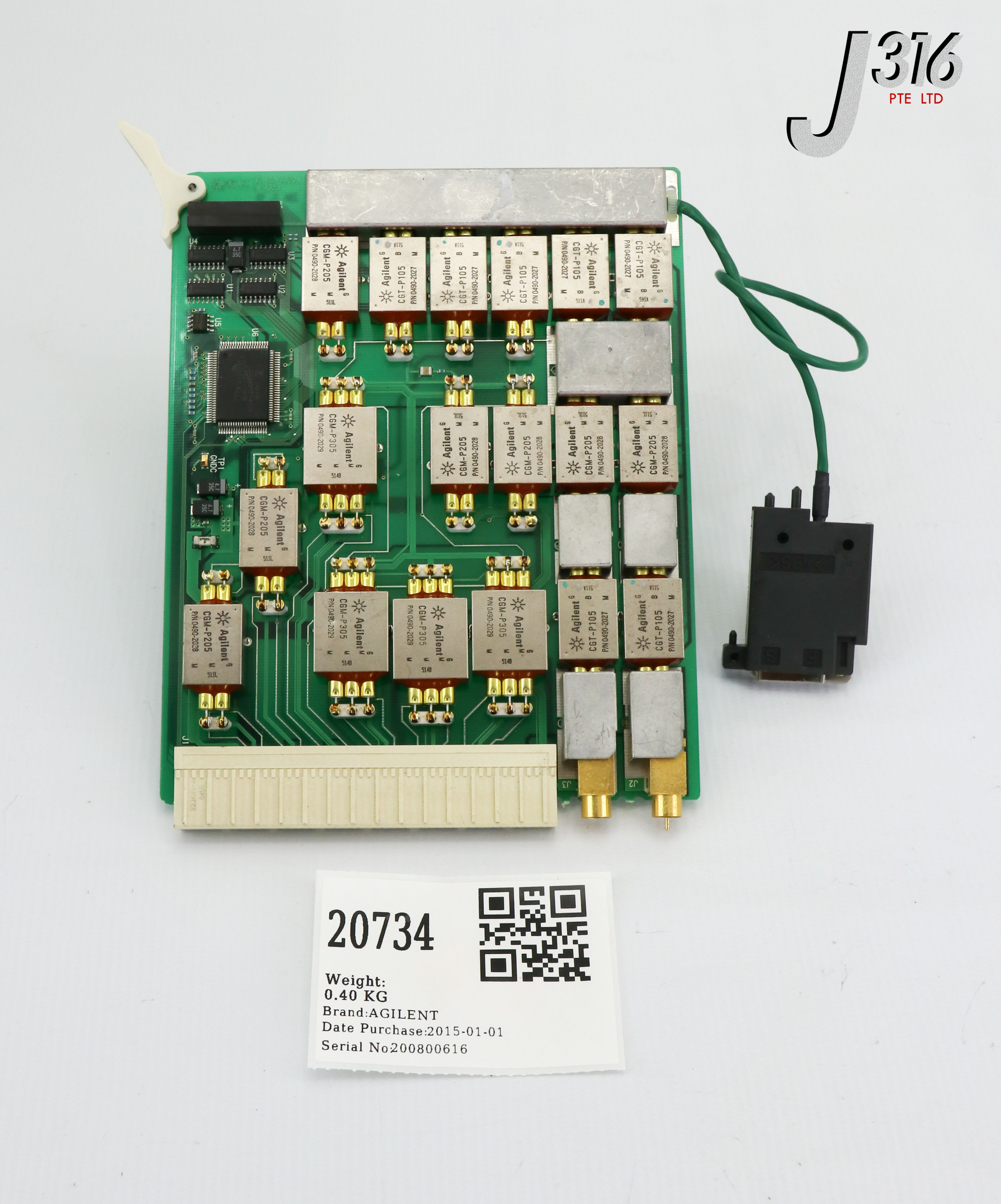 20734 AGILENT PCB, UTG HI-RES PIN BOARD (PARTS) E3122-66501 | eBay